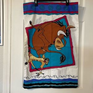 Vintage Lion King pillow case